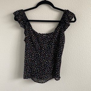Reformation Polka dot top